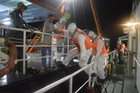 渔民海上作业被绞伤 广东海警紧急救援