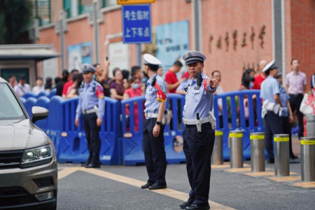 广州警方交上2023高考护航答卷